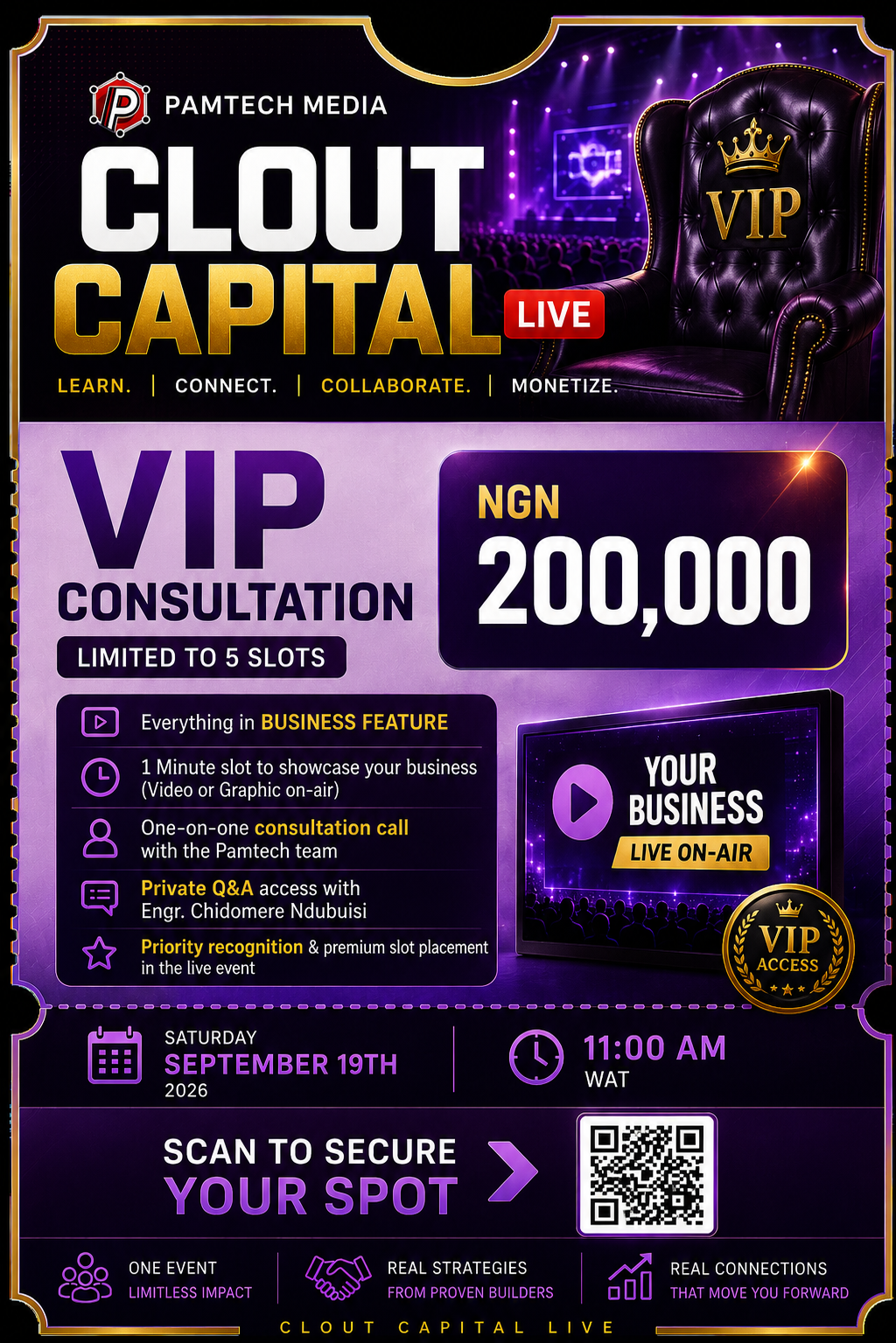 VIP Consultation ticket